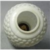 Image 2 : VINTAGE MINI MINIATURE HOBNAIL MILK GLASS GLOBE OIL LAMP 6 5/8" TALL