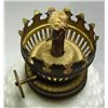 Image 5 : VINTAGE MINI MINIATURE HOBNAIL MILK GLASS GLOBE OIL LAMP 6 5/8" TALL