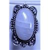 Image 1 : New German Silver Ring with Moonstone  Stone, size  6.5