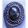 Image 1 : New German Silver Ring, Labradorite, Size 6