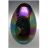 Image 1 : Vintage Iridescent Egg Paperweight