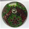 Image 7 : Large Red and Green Paperweight