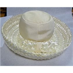 White Vintage Hat