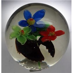 Small Glass Paperweight