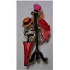 Image 2 : NIP Vintage Mamselle Americana Hat Rack Brooch