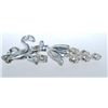 Image 3 : Older Vintage Rhinestone and Pot Metal Pin - "Trembler"