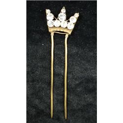 Vintage Rhinestone Hat Pin