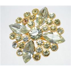 Vintage Rhinestone Brooch