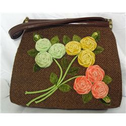 Vintage JR Florida Brown Purse