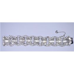 Vintage Rhinestone Bracelet