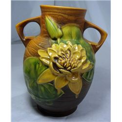 Roseville Water Lily Vase.
