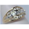 Image 2 : 14 kt diamond ring. 2 ctw. size 9.