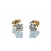 Image 2 : 14kt diamond studs. .50 ctw. .3 dwt.