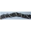 Image 2 : VINTAGE WRAP CHAIN NECKLACE WITH A WRAP OF CRYSTAL BEADS. A STUNNING PIECE!