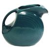 Image 1 : FIESTA WARE DISC PITCHER, TURQUOISE- RARE COLOR-RARE!