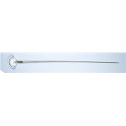 Early Century clear Lucite Hat Pin