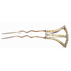DAZZLING VINTAGE RHINESTONE HAIR PIN