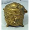 Image 2 : ANTIQUE FOOTED JEWELRY CASKET BY COON