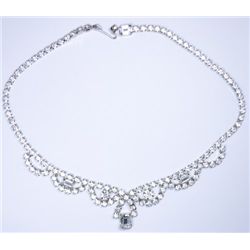 Signed Weiss Rhinestone Necklace