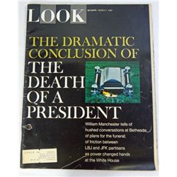 LOOK Magazine, March 7, 1967 "The Dramatic Conclusion of The Death of A Presiden