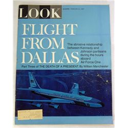 LOOK Magazine, February 21, 1967, "Flight From Dallas"