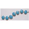 NATURAL 274.65 CTW FROZA BRACELET .925 STERLING SILVER