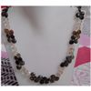 Natural 207.50ct Semi Precious Necklace .925 Sterling