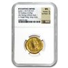 Byzantine Gold Solidus (Justin I) 518-527AD NGC MS