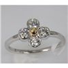 Image 1 : Genuine 0.49 ctw Diamond Ring 18K White Gold