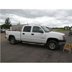 2004 Chev 2500 HD 1GCHK23V34F121602
