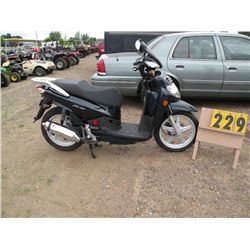 2009 Sanyang HD 200 scooter RFGBS1ME29SCH5896
