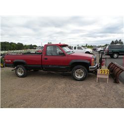 1989 Chev 3500 w/plow 1GCGK34N7KE262832