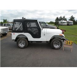 1976 Jeep CJ5 J6A93AH017036