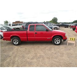 2003 Chev S-10 1GCCS19X938163006