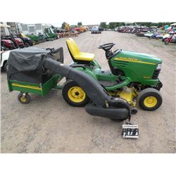 John Deere X485 AWS 62" w/cart MOX485B030169