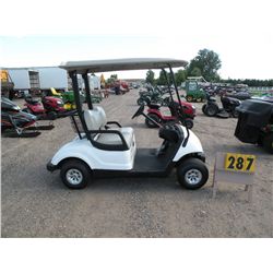 2007 Yamaha electric golf car w/charger JW2111438
