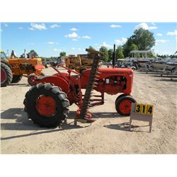 Allis C w/sickle mower