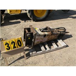 1994 Rammer hydraulic breaker, (2) tamper & extra point -City Owned