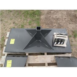 Stout heavy duty receiver hitch -NEW