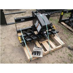 Lowe 750 hydraulic auger w/2 bits, 9", 12" -NEW