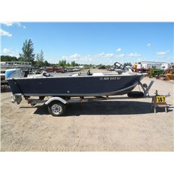 1981 Starcraft 16' boat w/trailer STRG70530781A2
