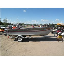 1992 Sylvan 16' Backtroller boat w/trailer SYL91292D292      Trailer Sells No Title