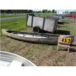 Smokercraft 17' canoe
