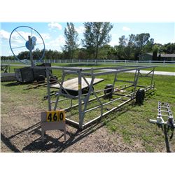 Pontoon lift w/wheels