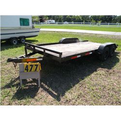 1998 83 X 16 car trailer    1C9FS1625W1230326
