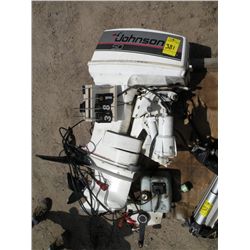 Johnson 50hp w/oil tank & control