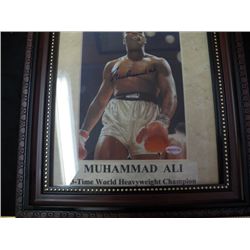 Muhammad Ali Autograph Photo