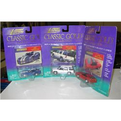 3-  Johnny Lightning Classic Gold Collection