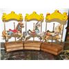 Image 3 : 3-Carousel Horse Music Boxes