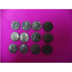 12-1943 Wheat Back Pennies